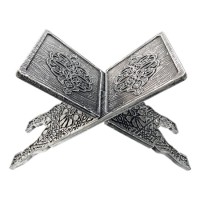 Plastik Rahle Motifli - Zeyd Rahle Gümüş Renk